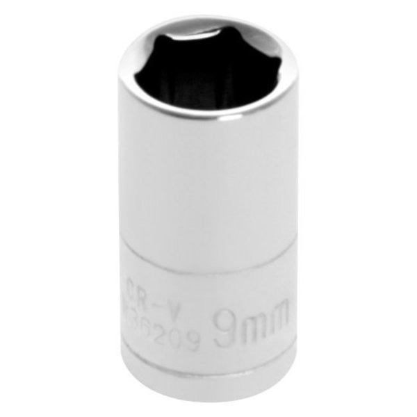 Performance Tool 1/4 In Dr. Socket 9Mm, W36209 W36209